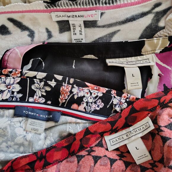 Career & Casual BUNDLE Large Women's Fall Blouses & Sweater MIXED LOT - Picture 10 of 10